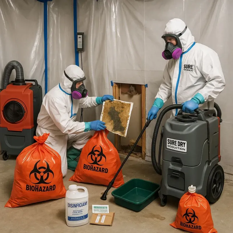 Contaminated Water Handling Protocols process in New Wilmington, PA