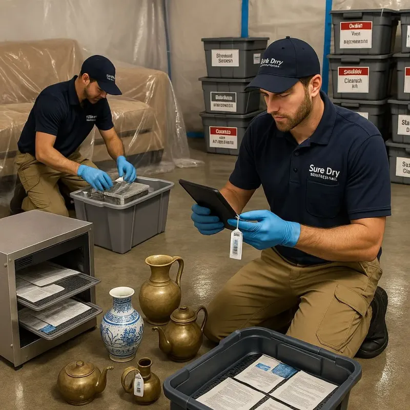 Content Protection and Restoration process in New Wilmington, PA